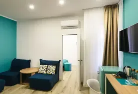 1-мест. (разм. в 2-мест.) 2-комн. полулюкс, СПА-отель Porto Mare, Алушта
