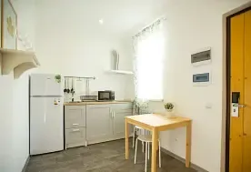 2-мест.(разм. в 4-мест.) 3-комн. апартаменты с кухней, Пансионат Дублин-Дельфин, Джемете
