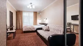 3-x местный стандарт без балкона, Отель Скиф, Лазаревское