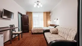 4-х местный стандарт без балкона, Отель Скиф, Лазаревское