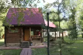 3-x местный - Домик Сруб 13, Парк-отель Пересвет, Средняя Ахтуба