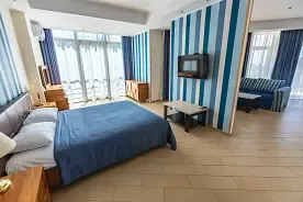 Номер Deluxe с балконом, Отель Аквамарин СПА, Пляхо