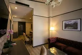 4-х местный 2-х комн. семейный  супер люкс с видом на горы и балконом, Vertex Spa hotel, Эстосадок