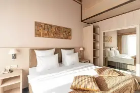 Двухместный Luxe Royal с красивым видом из окна (двуспальная кровать), Отель Arkhyz Royal Resort & Spa, Архыз