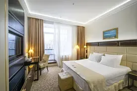 Стандартный 2-местный DBL с балконом, Апарт-отель 7 Авеню Отель и Спа 5, Самара