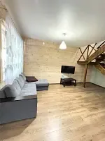 6-ти местный 3-х комн. - ДВУХУРОВНЕВЫЕ АПАРТАМЕНТЫ COMFORT c террасой, Апарт-отель Альпина Хутор, Дивноморское