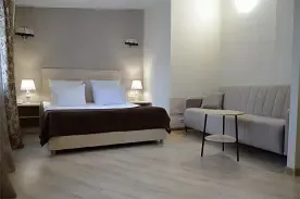 Улучшенный двухместный номер., Гостиница Pegas Club, Тула