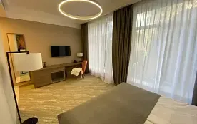 2-x местный стандарт без балкона, вид во двор, Отель Garden Resort Gagra, Гагра