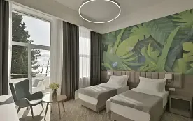 2-x местный комфорт с террасой, вид на море, Отель Garden Resort Gagra, Гагра