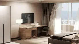 2-x местный супериор Корпус Москва, Отель Garden Resort Gagra, Гагра