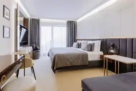 2-x местный стандарт с большой кроватью и видом на море, Отель Marine Garden Sochi Hotels & SPA, Сочи