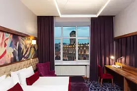 Двухместный комфорт с одной большой кроватью с видом на город, Отель Best Western Plus Center, Санкт-Петербург