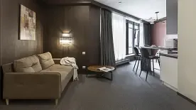 2-x местный делюкс С ТЕРРАСОЙ, Апарт-отель Snega by Provence, Роза Хутор