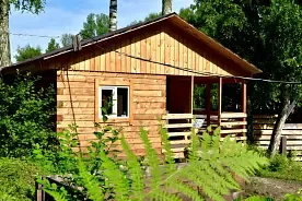 Одноместный номер Comfort с балконом, Загородный отель Банный Край, Катунь