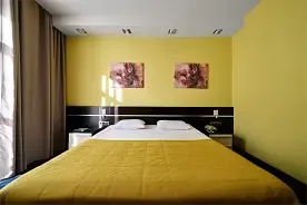 2-x местный супериор с двуспальной кроватью с видом на лес, Отель AZIMUT Hotel Freestyle Rosa Khutor, Эстосадок