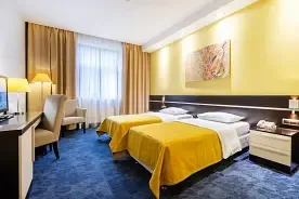 2-x местный супериор с двумя раздельными кроватями с видом на лес, Отель AZIMUT Hotel Freestyle Rosa Khutor, Эстосадок