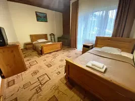 2-x местный стандарт с балконом, Гостиничный комплекс Форт Эврика, Роза Хутор