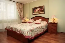 Двухместный люкс Классический (стандарт) (двуспальная кровать), Гостиница Евразия, Кемерово