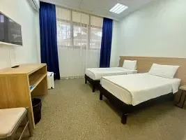 Двухместный номер (главный корпус) Economy (низкий 1 этаж) (2 отдельные кровати), Оздоровительный комплекс Дивный, Лоо