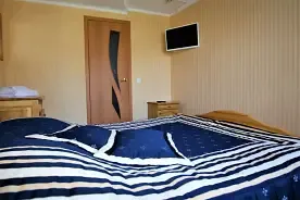 Двухместный номер Comfort с 2 комнатами с видом на Кремль (двуспальная кровать), Гостиница Ольгинская, Псков