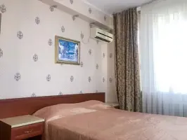Семейный номер с 2 комнатами с балконом, Отель Оливия, Анапа