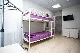 Кровать в общем номере (мужской номер), Хостел Велес, Сургут