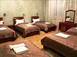 Кровать в общем номере, Гостиница Абсолют, Арсеньев