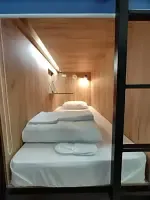 Одноместная капсула Улучшенная, Хостел Бадарум, Москва