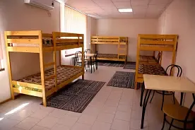 Кровать в общем номере, Мини-Отель Колесо, Ахтубинск