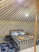 Четырёхместное бунгало с красивым видом из окна, Отель Гостиница Новая волна, Усть-Баргузин