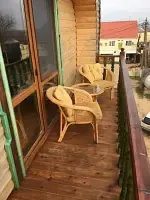 Двухместный номер Superior с балконом (двуспальная кровать), Отель Папа Карло, станица Голубицкая