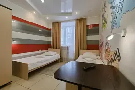 Двухместный номер Superior с балконом (2 отдельные кровати), Отель Атмосфера, Томск