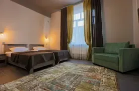 Двухместный номер Deluxe (двуспальная кровать), Отель Бархан, Красноармейск