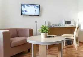 4-мест. (разм. в 5-мест.) 4-комн. станд. c балк., корп. B, Отель Философия гор BCD, Эстосадок