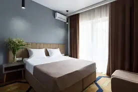 Двухместный номер Standard Мансарда с балконом (двуспальная кровать), Отель Amfora Resort & Beach Hotel, Витязево