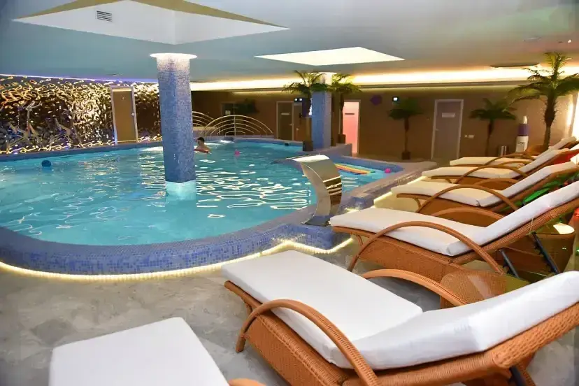 Бассейн — Отель «Family Lab Wellness & Spa Club», Изворотень