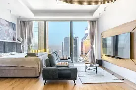Студия 50 этаж, Апарт-отель ИнПремиум, Москва