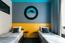 Двухместный номер Comfort (2 отдельные кровати), Отель Greenfeel Лермонтовский, Санкт-Петербург