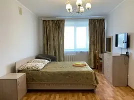 Двухместные апартаменты c 1 комнатой с красивым видом из окна (двуспальная кровать), Апарт-отель Гостиница, Северодвинск