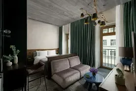 Двухместный люкс Golitsin (двуспальная кровать), Бутик-отель Отель MYS BOUTIQUE HOTEL, Москва