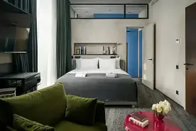 Двухместный люкс Esenin (двуспальная кровать), Бутик-отель Отель MYS BOUTIQUE HOTEL, Москва