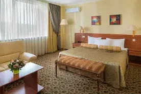 Двухместный номер Deluxe (двуспальная кровать), Отель СОВА на Планерной, Москва
