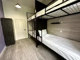 Кровать в общем номере (мужской номер), Хостел Город Снов, Москва