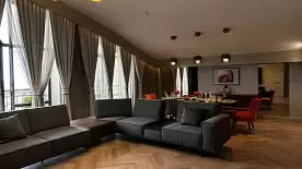 Люкс Presidential с балконом и с видом на море, Гостиница Atlas Hall Hotel, Махачкала
