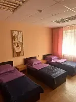 Кровать в общем номере, Отель Янтарь, Медвежий Угол