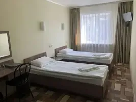 Двухместный номер 2 категория Эконом (2 отдельные кровати), Отель ШВЕДКА, Братск