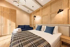 ШАЛЕ №4 (1-ЭТАЖ) 70 м², Отель ВРЕМЯ ГОР, Архыз