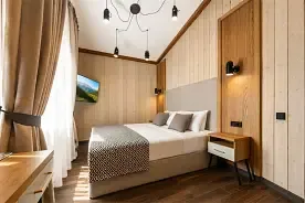 ШАЛЕ № 8 (1-ЭТАЖ) 60 м², Отель ВРЕМЯ ГОР, Архыз