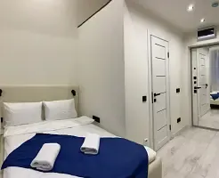 Двухместная студия Economy (двуспальная кровать), Отель АпартАвиа, Москва