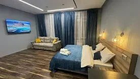 Люкс с 2 комнатами с видом на город, Отель Fan House, Казань